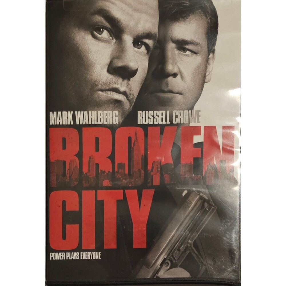 Broken City (Dvd, 2103) Mark Wahlberg Russell Crowe DVD Good Condition